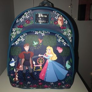 official Disney loungefly sleeping beauty backpack